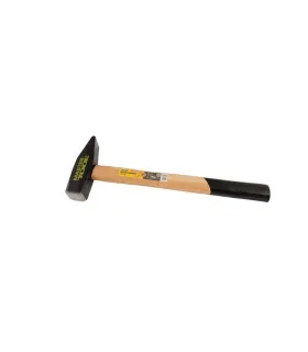 Schlosserhammer MASTERTOOL 800 g HRC 56 mit Holzgriff und Polymer-Schutz 350 mm 02-0208