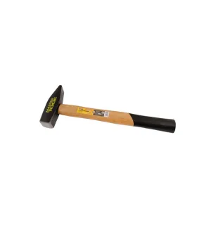 Kladivo zámočnícke MASTERTOOL 1000 g HRC 56 drevená rukoväť s polymérovou ochranou 360 mm 02-0210