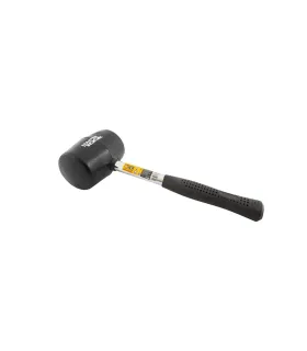Kladivo gumené MASTERTOOL 80 mm 900 g kovová rukoväť čierna 02-1304