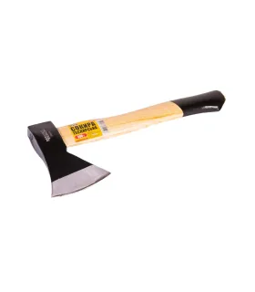 Axt 600g MASTERTOOL HRC 50 mit Holzgriff und Polymerbeschichtung 390 mm 05-0126