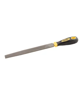 Metallfeile MASTERTOOL 200 mm, flach mit doppelter Griff 06-0200
