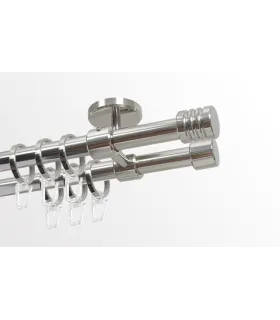 Nerezová oceľ leštená - 3 frézy