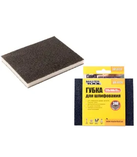 Hubka brúsna MASTERTOOL SOFT Р240 125*100*12 mm 08-0724