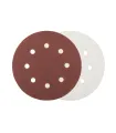 Trocken Schleifscheibe mit Klettverschluss MASTERTOOL 180 mm P36 8-Loch 5 Stück 08-1803-H