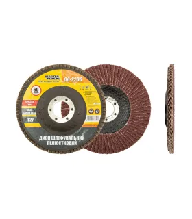 MASTERTOOL T27 P60 125*22 mm 08-2206 Schleifscheibe Lamellenscheibe