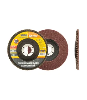 MASTERTOOL T27 P100 125*22 mm 08-2210 Schleifscheibe Lamellenscheibe