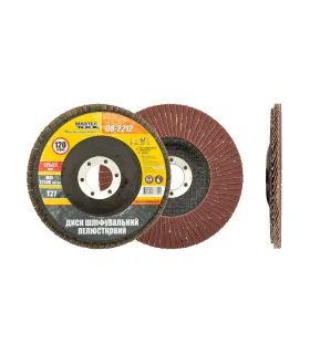 Kotúč brúsny lamelový MASTERTOOL Т27 P120 125*22 mm 08-2212