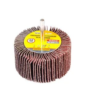 MASTERTOOL Schleiflamellenrolle 80*40 mm P40 mit 6 mm Schaft 08-2294