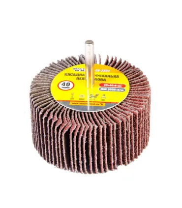 Fächerschleifer MASTERTOOL 80*40 mm P40 mit 6-mm-Schaft 08-2294