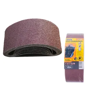 Pás brúsny MASTERTOOL 76*533 mm P60 10 ks 08-2406
