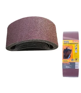 MASTERTOOL Schleifband 76*533 mm P100 10 Stück 08-2410