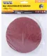 Schleifscheibe mit Klettverschluss MASTERTOOL 125 mm P80, 10 Stück 08-2508