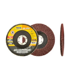 Kotúč brúsny lamelový MASTERTOOL Т29 P36 125*22 mm 08-3203