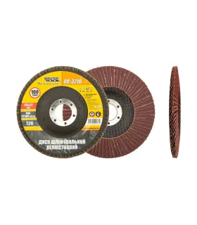 MASTERTOOL Lamellenscheibenschleifscheibe Т29 P100 125*22 mm 08-3210