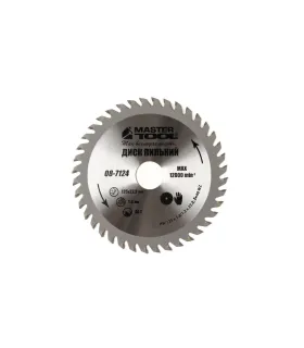 Holz-Trennscheibe MASTERTOOL mit Wolframkarbid-Zähnen 125*22, 2*40Т 08-7124