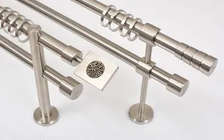 doppelte Ø20 mm gebürstet