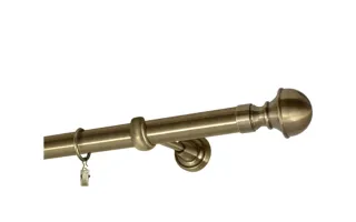 Gardinenstangen einfach Ø25 mm antik