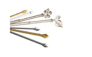 Café-Gardinenstangen Ø12mm / Mini-Vitragen Ø11mm