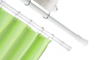 Tyče na sprchovací záves