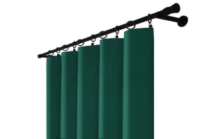 Verdunklungsvorhänge mit Faltenband